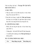 Giáo án tiếng việt lớp 5 - Ôn tập: ÔN TẬP GIỮA HỌC KÌ II (TIẾT 3) pot