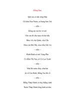 Đồng Dao Quê pptx