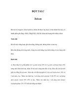 BỘT TALC docx