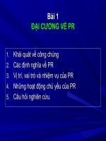 Đại cương về quảng cáo tiếp thị