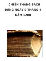 CHIẾN THẮNG BẠCH ĐẰNG NGÀY 9 THÁNG 4 NĂM 1288 . pdf