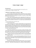 Giáo trình - Tâm lý học y học - chương 5 potx