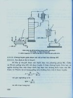 Các quá trình thiết bị trong công nghệ hóa chất và thực phẩm : Phần riêng dưới tác động của nhiệt part 4 ppsx