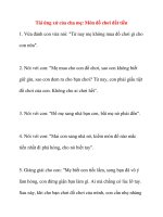 Tài ứng xử của cha mẹ: Món đồ chơi đắt tiền pdf