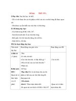 Giáo án Tự nhiên xã hội lớp 3: Đề bài: THÚ (TT) pot