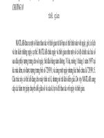 Giáo trình mathlab toàn tập - Chương 10 pptx