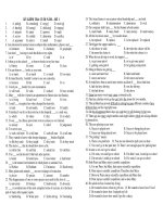 KỲ KIỂM TRA CUỐI NĂM – ĐỀ 1 doc