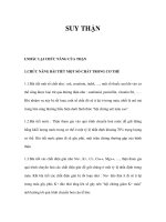 SUY THẬNI.NHẮC LẠI CHỨC NĂNG CỦA THẬN ppsx