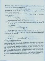 Các quá trình thiết bị trong công nghệ hóa chất và thực phẩm : Phần riêng dưới tác động của nhiệt part 3 pot