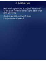 Tự học Indesign CS2 : Bảng part 6 ppt