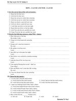 Bài Tập Luyện Thi Tốt Nghiệp 12 ppt