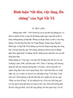 Bình luận “tắt đèn, việc làng, lều chõng” của Ngô Tất Tố_3 potx