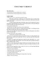 Giáo trình - Tâm lý học y học - chương 8 pps