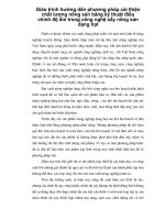 Giáo trình hướng dẫn phương pháp cải thiện chất lượng nông sản bằng kỹ thuật điều chỉnh độ ẩm trong công nghệ sấy nông sản dạng hạt p1 ppt