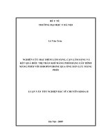 Nghiên cứu đặc điểm lâm sàng, cận lâm sàng và kết quả điều trị tràn khí màng phổi bằng gây dính màng phổi với iodopovidone qua ống dẫn lưu màng phổi