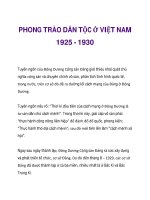 PHONG TRÀO DÂN TỘC Ở VIỆT NAM 1925 - 1930_3 potx