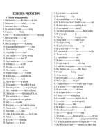 ĐỀ KIỂM TRA HỌC KÌ I MÔN ANH VĂN ppt