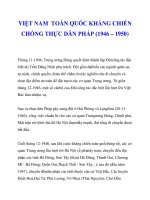 VIỆT NAM TOÀN QUỐC KHÁNG CHIẾN CHỐNG THỰC DÂN PHÁP (1946 – 1950)_2 pot
