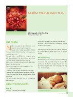 NHIỄM TRÙNG BÀO THAI potx