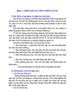 Nguyên lý cắt : THIẾT KẾ DAO TIỆN THÔNG DỤNG part 1 pps