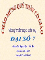 bài giảng toán lớp 7 cộng trừ đa thức