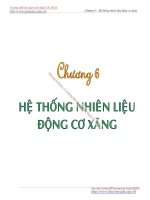 Nguyên lý kết cấu động cơ đốt trong - Chương 6 potx