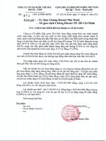 CÔNG TY cổ PHẦN cấp nước THỦ đức bảng cân đối kế toán báo cáo kết quả hoạt động kinh doanh chuyển lưu tiền tệ báo cáo tài chính quý 3 năm 2013