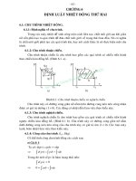 Giáo trình nhiệt động lực học kyc thuật - Chương 6 pot