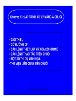 Cấu trúc máy tính và lập trình Assembly : :LẬP TRÌNH XỬ LÝ MẢNG & CHUỔI part 1 potx