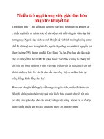 Nhiều trở ngại trong việc giáo dục hòa nhập trẻ khuyết tật pot