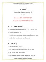 Giáo án chương trình đổi mới Đề tài : ÔN CÁC NHÓM CHỮ ĐÃ HỌC pps