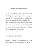 Lê Ngọc Hân với triều Nguyễn pdf
