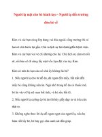 Giáo dục kỹ năng sống mầm non: Người lạ mặt cho bé bánh kẹo - Người lạ đến trường đón bé về pdf