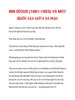 IBN SÉOUD (1881-1953) VÀ MỘT QUỐC GIA GIỮA SA MẠC_5y 4 tháng 11 năm 1928, ông doc