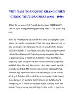 VIỆT NAM TOÀN QUỐC KHÁNG CHIẾN CHỐNG THỰC DÂN PHÁP (1946 – 1950)_4 doc