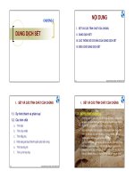 GIÁO TRÌNH DUNG DỊCH KHOAN - XIMĂNG - CHƯƠNG 2 DUNG DỊCH SÉT docx