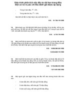 Giáo trình phân tích việc đầu tư dài hạn trong điều kiện có rủi ro,các chỉ tiêu đánh giá được áp dụng p1 pptx