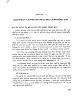 Giáo trình bảo quản nông sản - Chương 9 Nguyên lý và phương pháp bảo quản nông sản ppsx