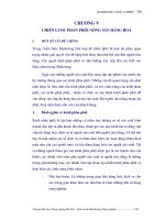 GIÁO TRÌNH MARKETING NÔNG NGHIỆP - CHƯƠNG 5 CHIẾN LƯỢC PHÂN PHỐI NÔNG SẢN HÀNG HÓA docx