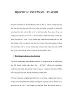 HỘI CHỨNG TRUYỀN MÁU THAI NHI doc