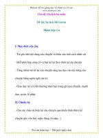 Giáo án chương trình mới: Lớp lá Đề tài: Sự tích Hồ Gươm doc