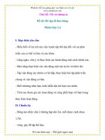 Giáo án chương trình mới: Lớp lá Đề tài: Bé tập đi theo hàng ppt