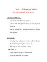 Giáo án chương trình đổi mới Đề tài: Ôn số lượng trong phạm vi 9 ppsx