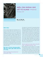 Siêu âm đánh giá cổ tử cung trong thai kỳ pot