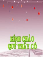 bài giảng toán lớp 7 mặt phẳng tọa độ