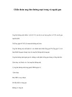 Chẩn đoán ung thư đường mạt trong và ngoài gan pps