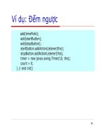 Lập trình Java cơ bản : Multithreading part 10 pptx