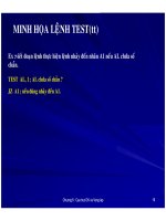 Cấu trúc máy tính và lập trình Assembly : Cấu trúc điều khiển và Vòng lặp part 4 docx