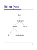 Lập trình Java cơ bản : GUI nâng cao part 5 ppt