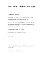 HỘI CHỨNG VÀNG DA TẮC MẬT ppsx